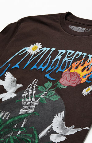 Rose From The Dark 199X Oversized T-Shirt image number 2