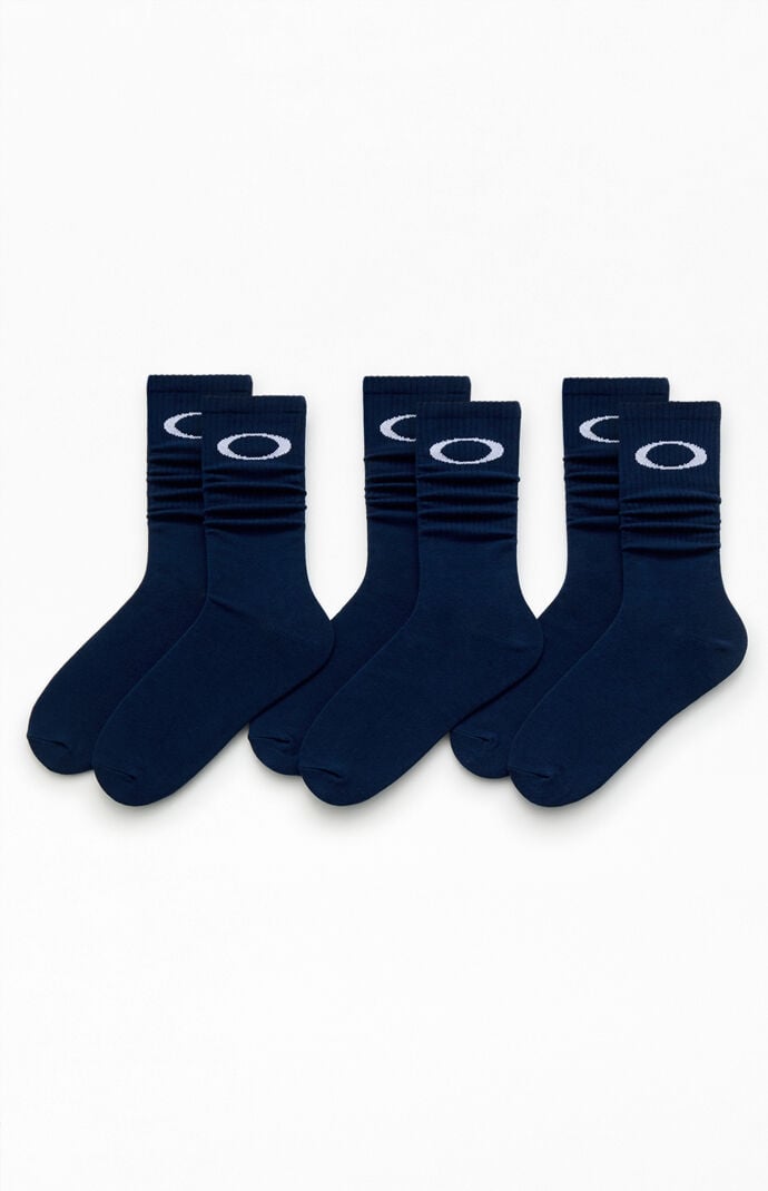 Oakley 3 Pack Ellipse Crew Socks