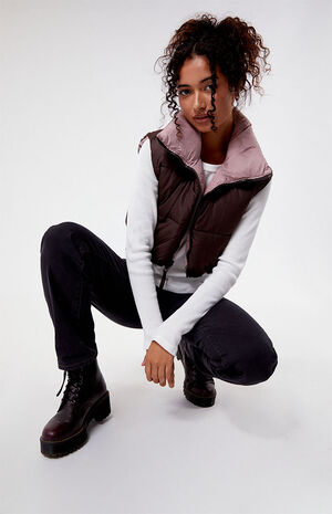 Reversible Puffer Vest image number 4