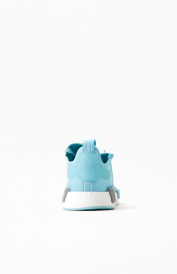 adidas Light Blue NMD_R1 Shoes | Pacsun