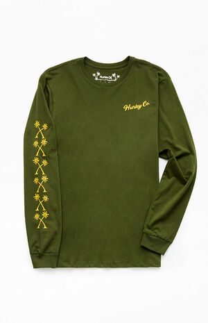 Everyday Wash Twin Palms Long Sleeve T-Shirt image number 3