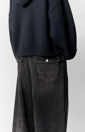 Ryder Ultra Baggy Jeans Black Tinted image number 5