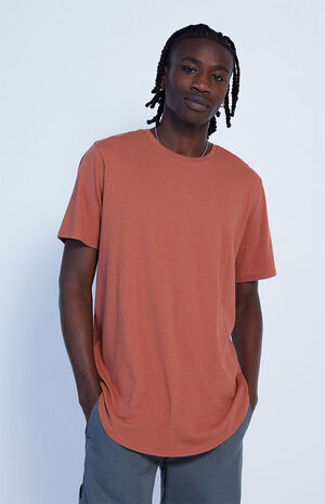Chutney Solid Scalloped T-Shirt image number 1