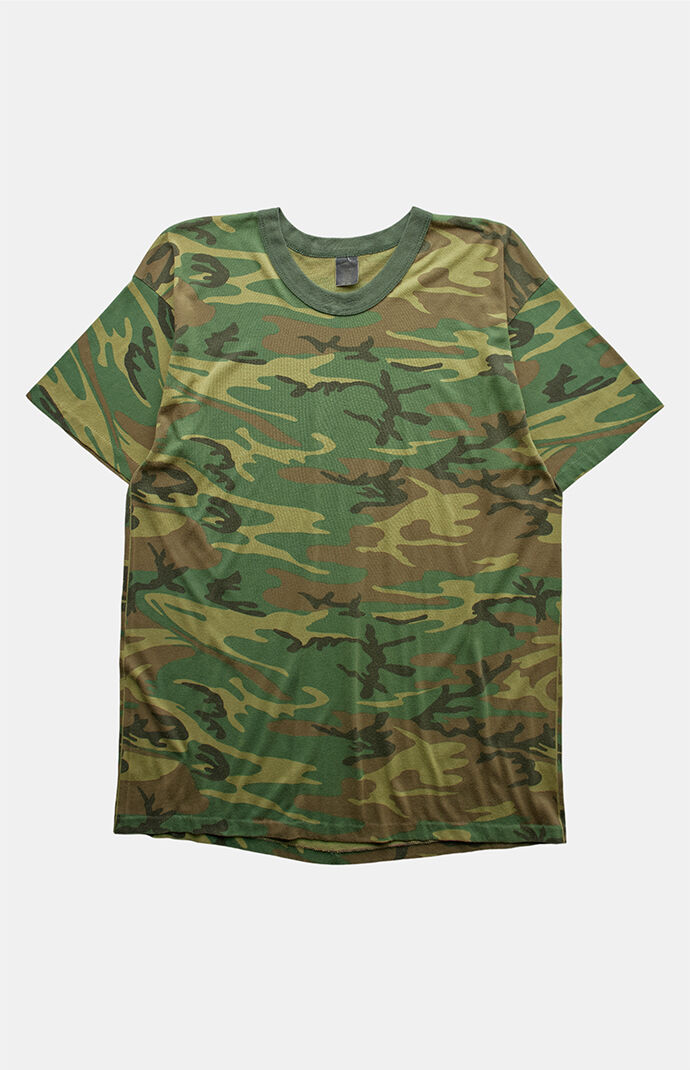 PS VINTAGE 90s Camo Top