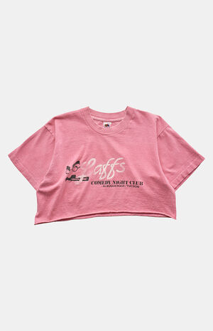 90s Laffs Comedy Night Club Cropped Graphic T-Shirt image number 1