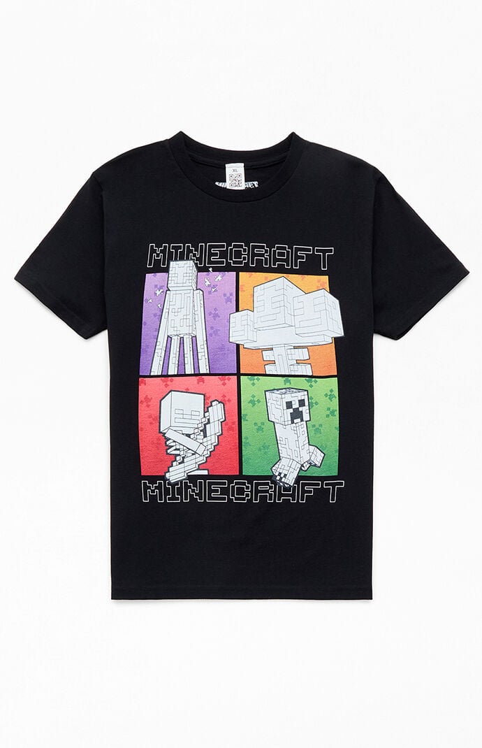 PacSun Kids Minecraft Squares T-Shirt