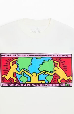 Keith Haring World Hug T-Shirt image number 3
