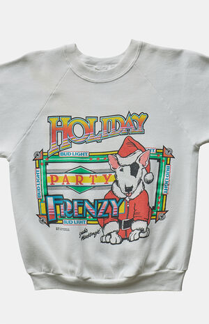 '90s Bud Light Holiday Frenzy Sweatshirt image number 3