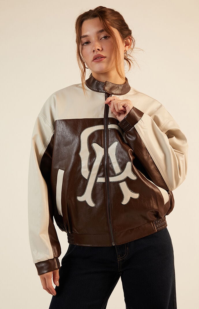 Pacsun leather jacket on sale