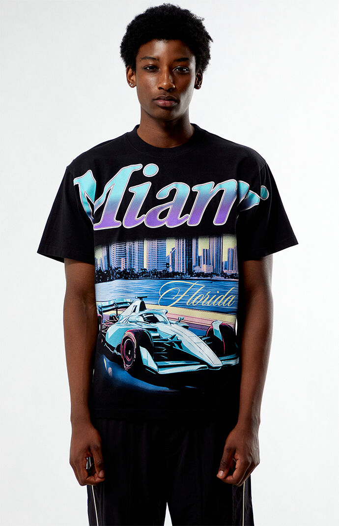 Formula 1 x PacSun Miami Skyline T-Shirt | Pacsun