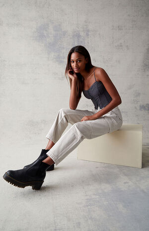 Gray Utility Cargo Pants image number 1