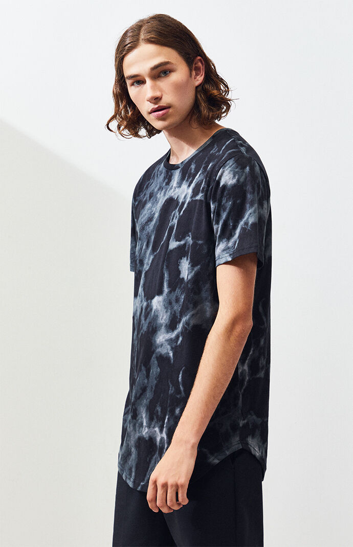 Marbe Tie-Dyed Scallop T-Shirt