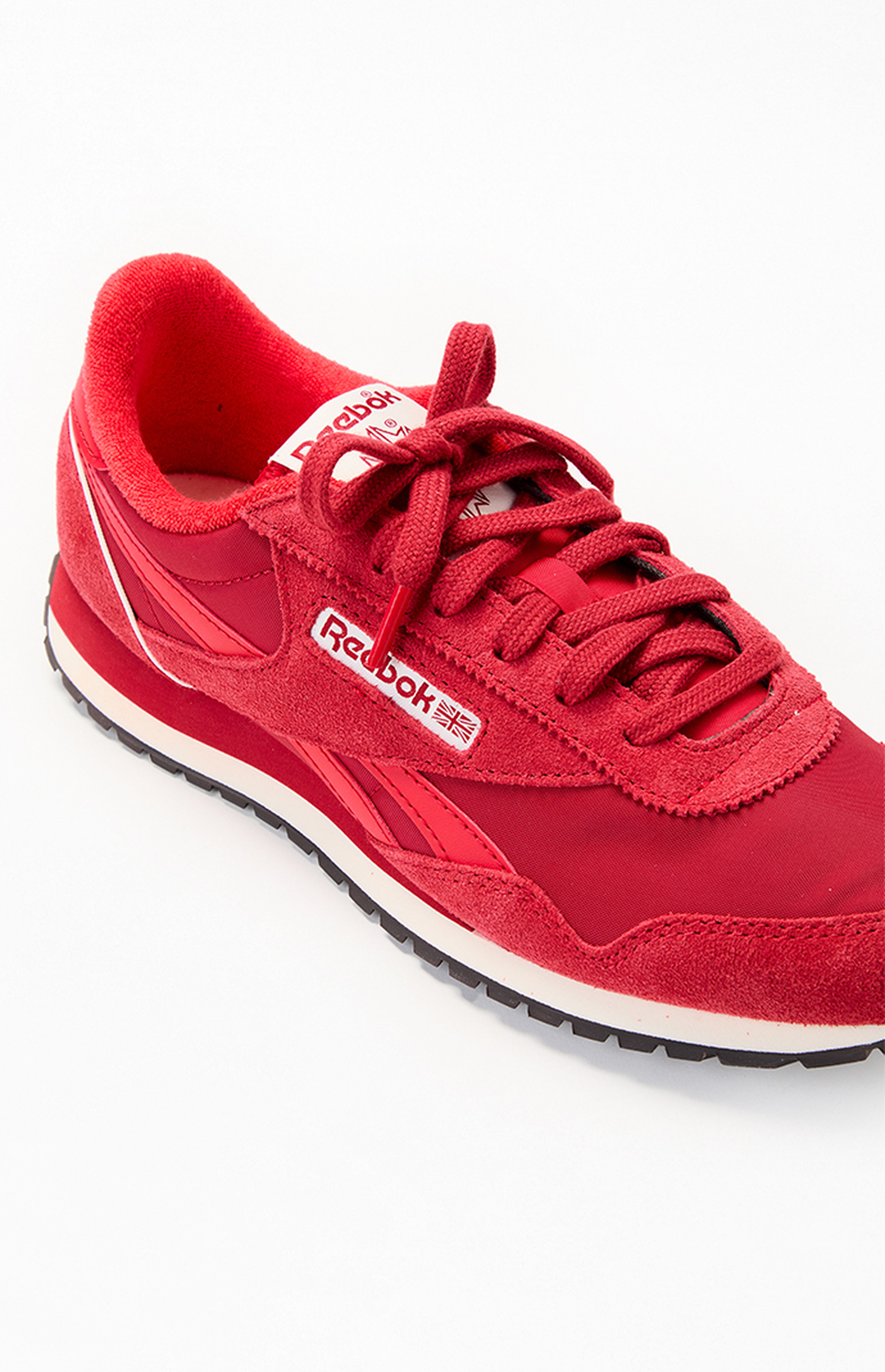 White Red Reebok Reebok Women's Red & White Classic AZ Sneakers | Pacsun