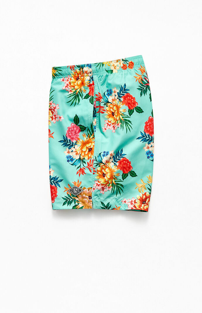 May Flower 17" Swim Trunks