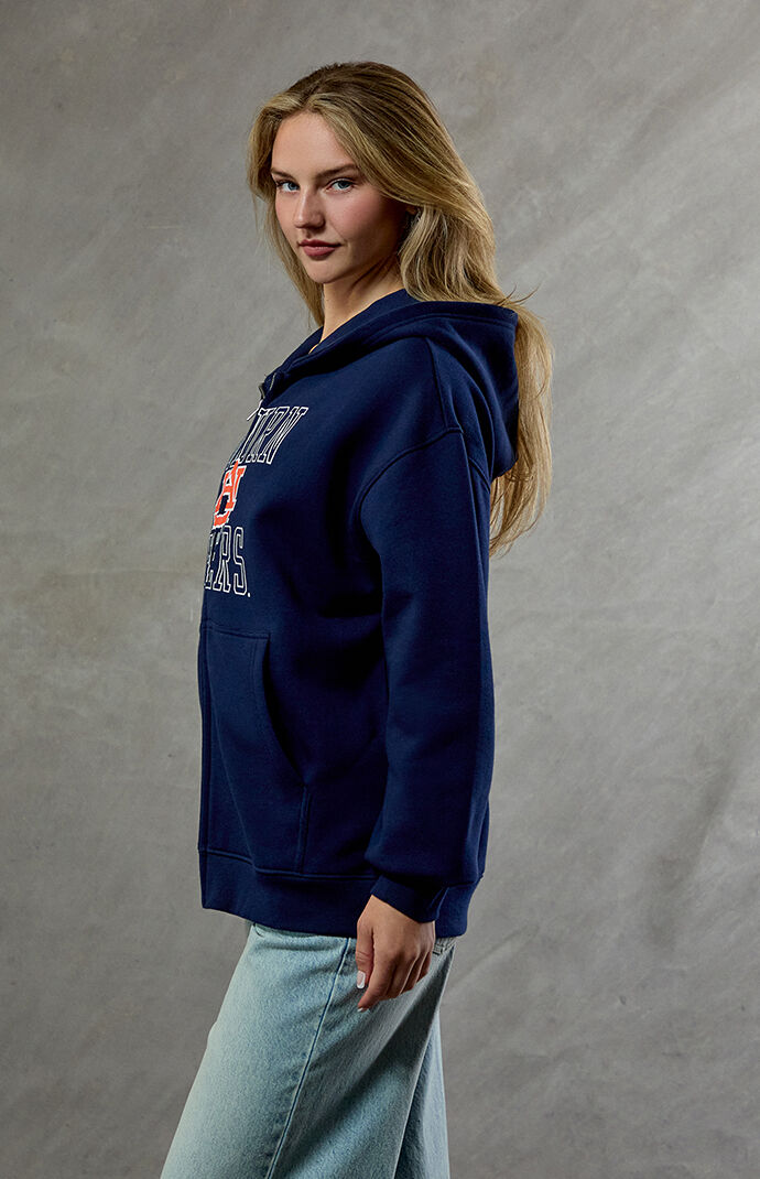 WILD COLLECTIVE Auburn Tigers Zip Up Hoodie