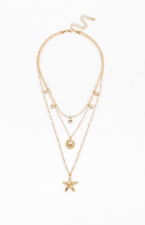 Leilani Starfish Layered Necklace image number 1