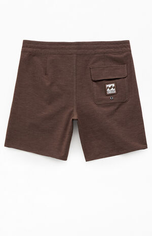 Every Other Day 7.5'' Brown Boardshorts image number 2