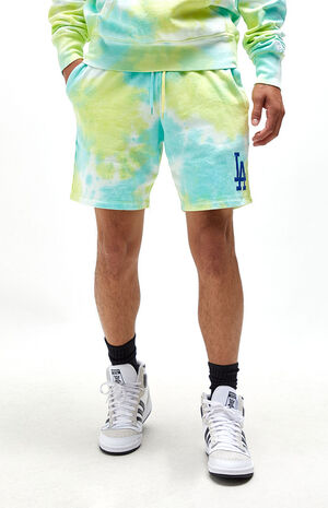 Dodgers Tie Dyed Sweat Shorts image number 2