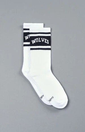 Wolves Crew Socks image number 1