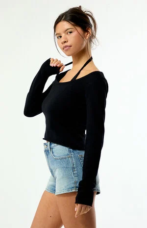 Talia Layered Long Sleeve Sweater image number 3