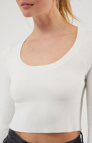 Natalie Cropped Sweater image number 2