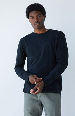 Pocket Long Sleeve Regular Fit T-Shirt Pocket Long Sleeve Regular Fit T-Shirt image number null
