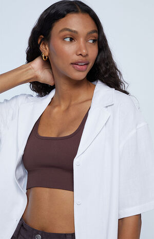 Linen Button Down Shirt image number 1