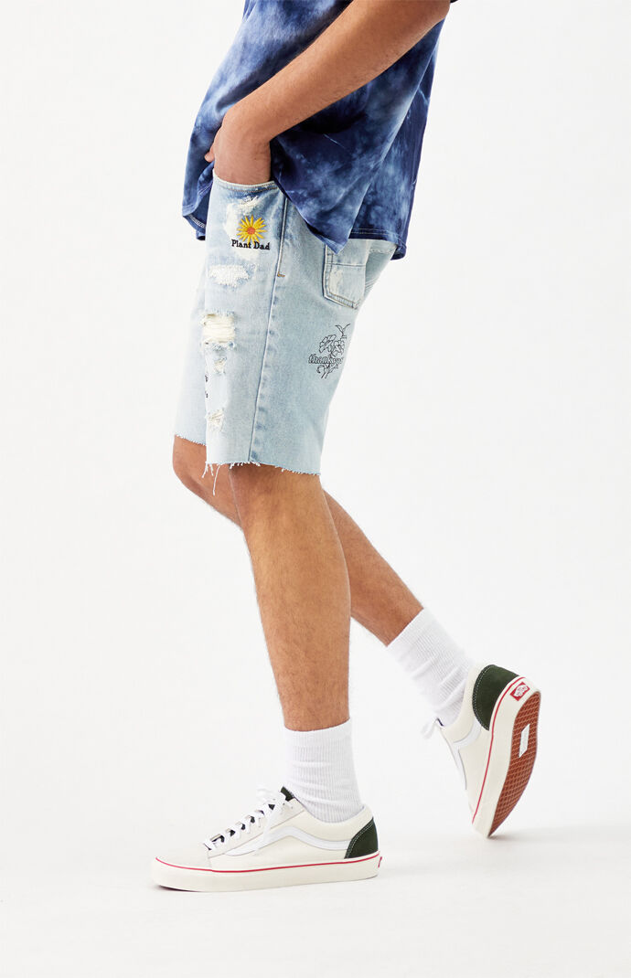 Light Denim Shorts