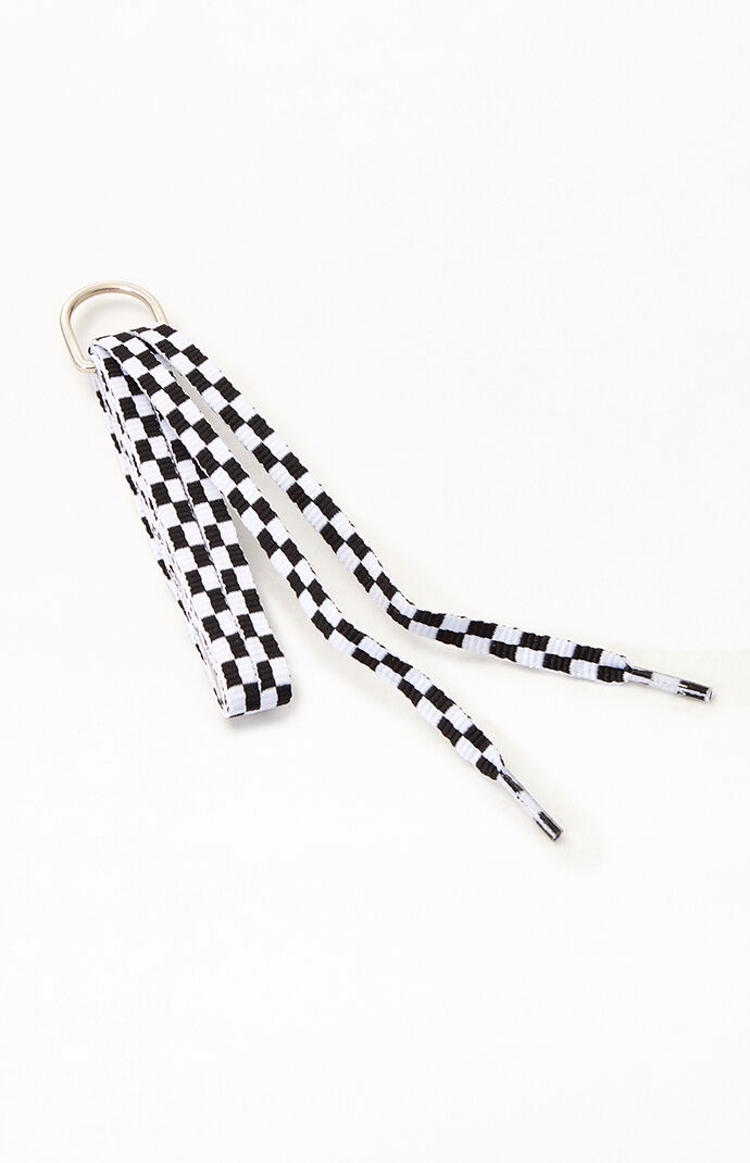 Vans discount checkered shoelaces