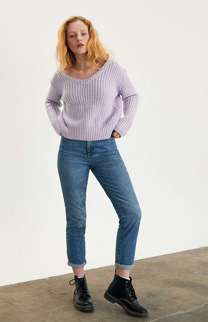 Cross Back Sweater