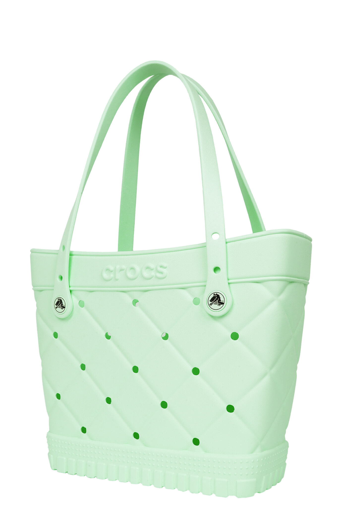 Crocs Mint Medium Quilted Tote Bag