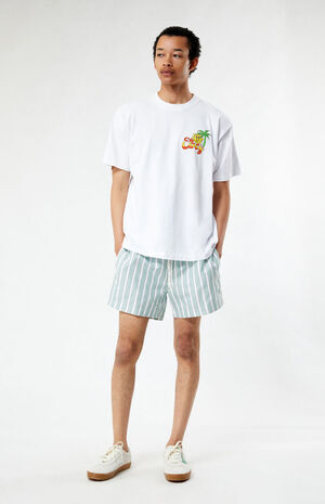 Stripe 4.5" Swim Trunks image number 2