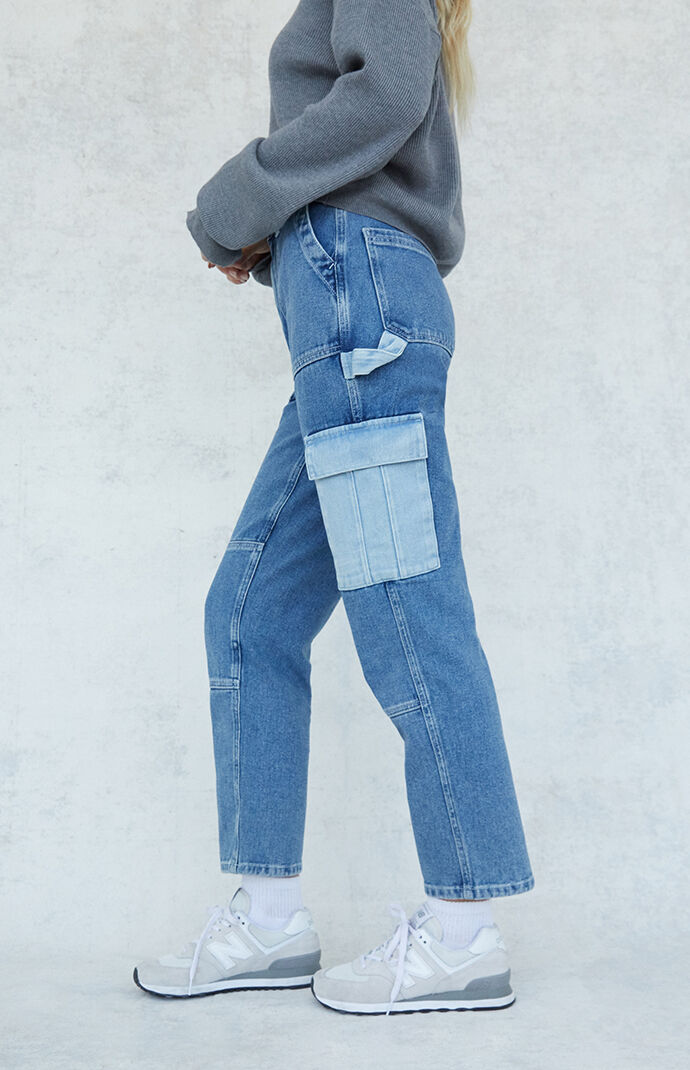 Pacsun two tone jeans sales