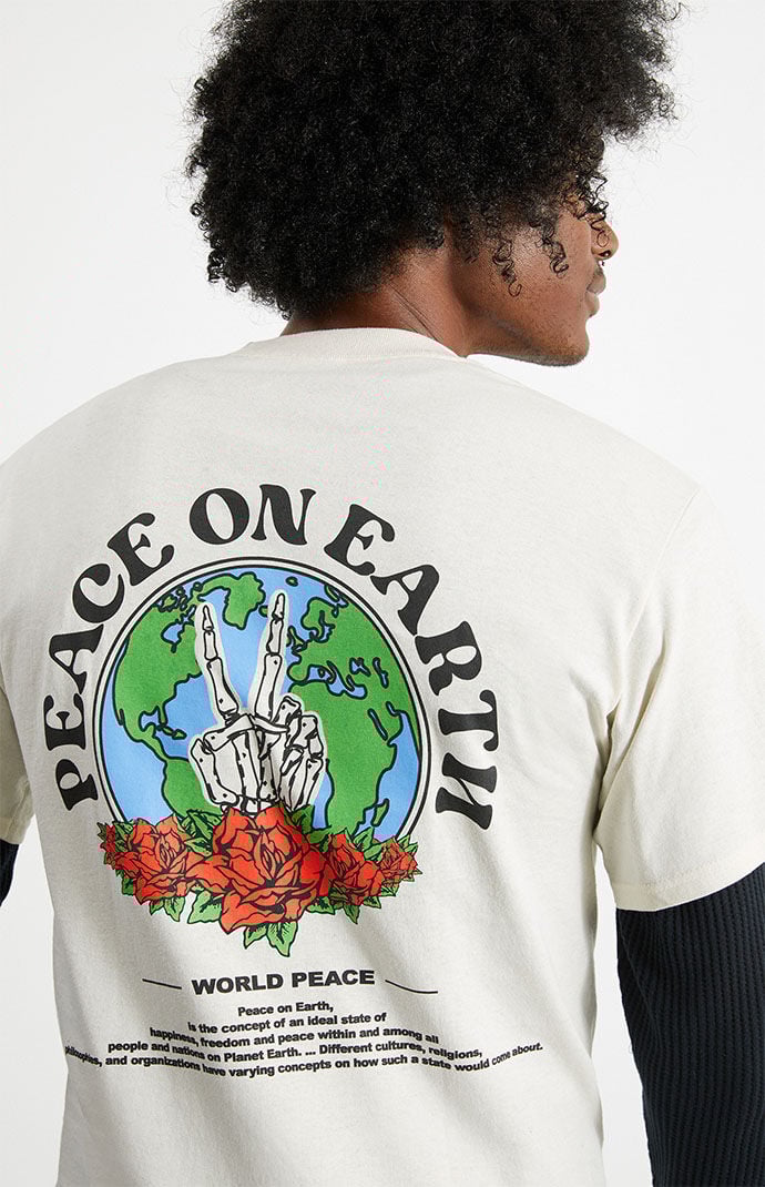 World peace t shirt new arrivals