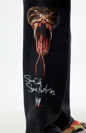 Stone Cold Snake Baggy Sweatpants image number 4