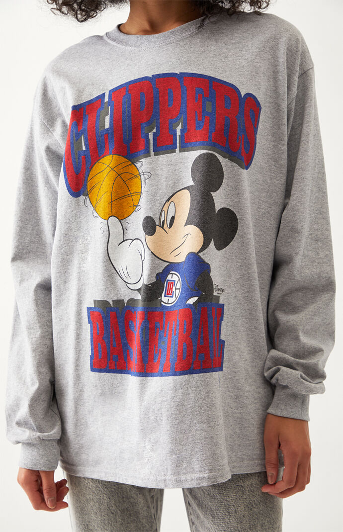 Mickey Los Angeles Clippers Long Sleeve T-Shirt