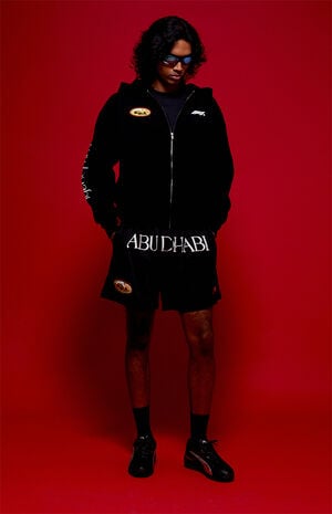 x Pacsun Abu Dhabi Sunset Souk Mesh Shorts image number 6