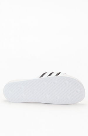 White & Black Adilette CF Slides image number 4