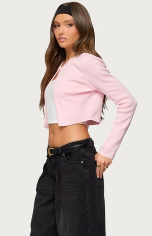 Jayne Split Front Knit Cardigan image number 2