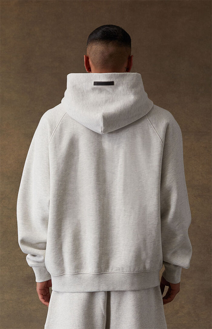 Fear of God Essentials Light Oatmeal Hoodie PacSun