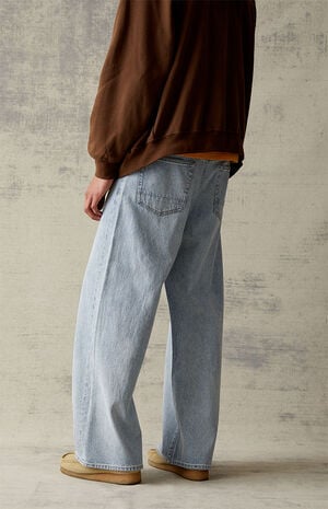 Eco Light Wash Extreme Baggy Jeans image number 5