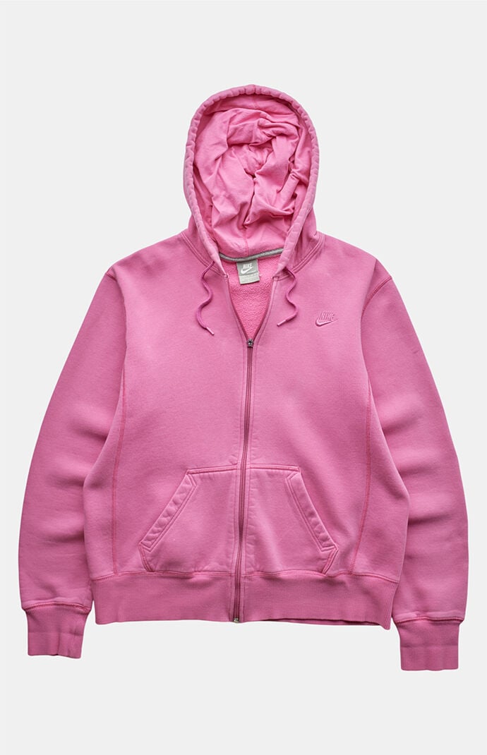 PS VINTAGE Pink 2000s Nike Zip Hoodie