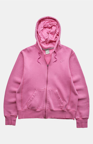 Pink 2000s Nike Zip Hoodie image number 1