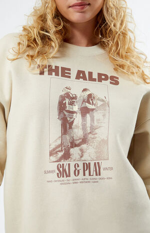 The Alps Crew Neck Sweatshirt image number 2