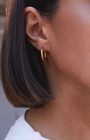 Small Hoop Earrings image number 1