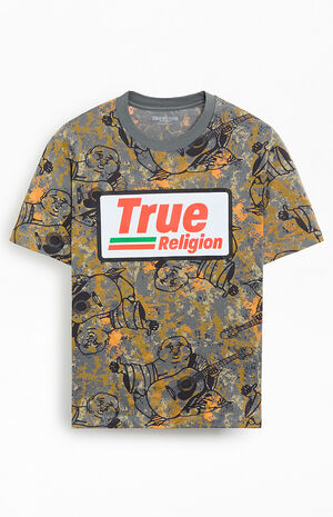 Buddha Camo Logo T-Shirt image number 1