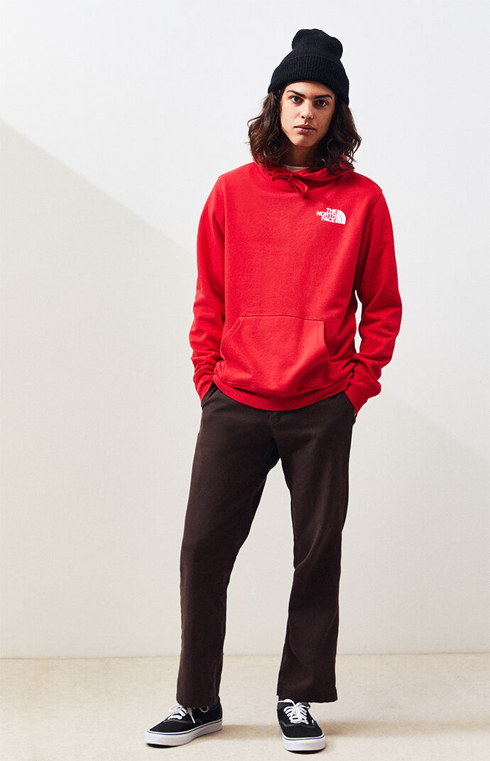Red & Black Red Box Pullover Hoodie