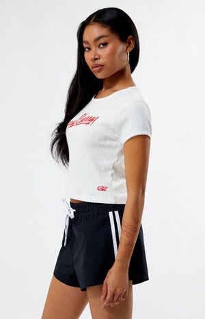 By PacSun Cherry Coke Pointelle T-Shirt image number 3