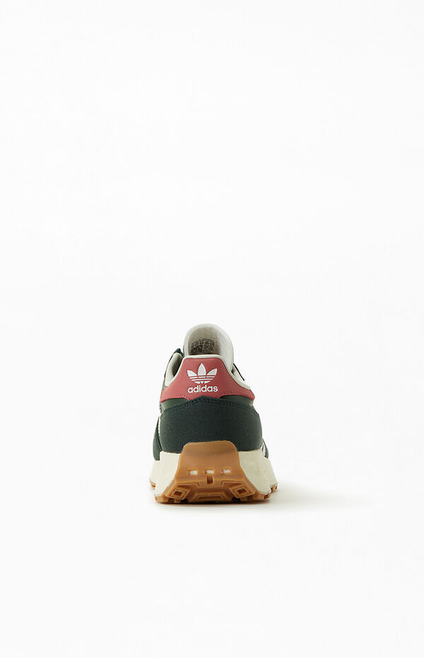 adidas gazelle silver green womens Adidas Retropy E5 Dark Green White Gum main image 0