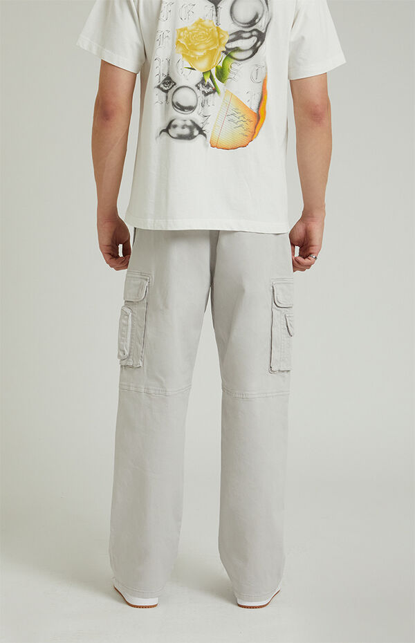 Pacsun Gray Baggy Cargo Pants